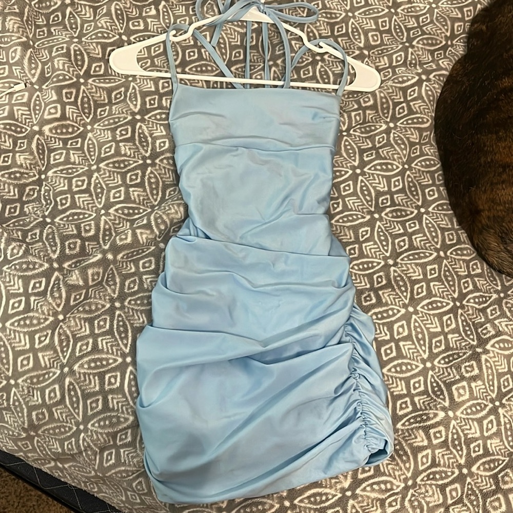 Lucy in the Sky Blue Mini Dress
